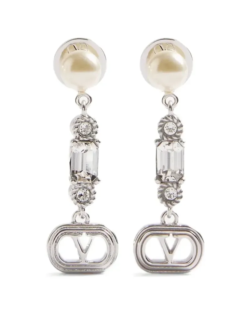 Valentino Garavani Ovalette Ohrringe - Silber Silber