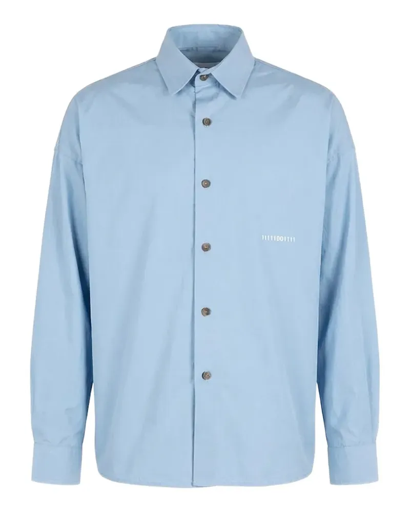 Société Anonyme buttoned oversized shirt - Blau Blau