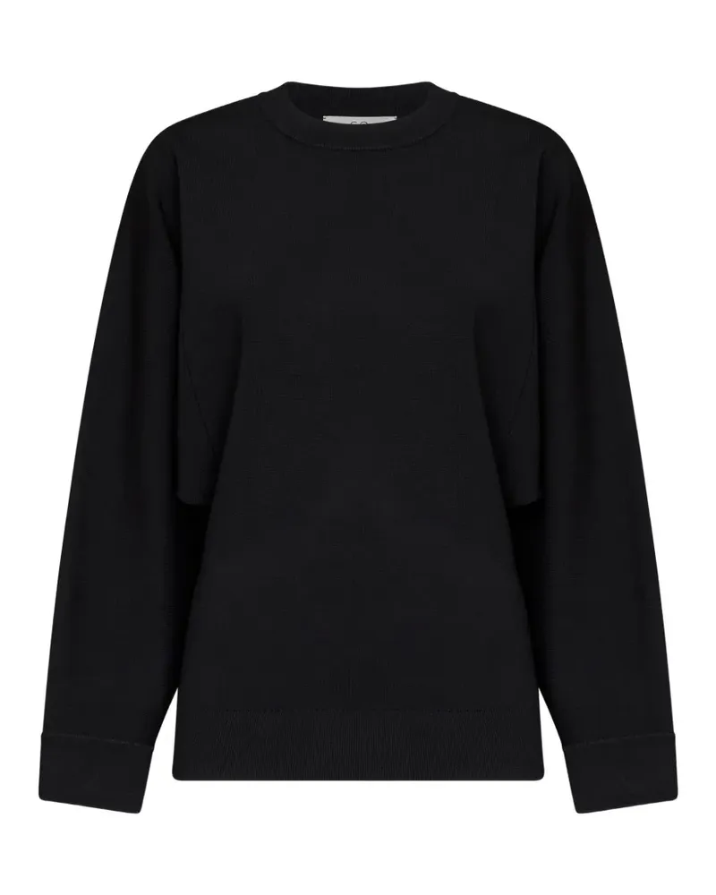 Co batwing-sleeve sweatshirt - Schwarz Schwarz