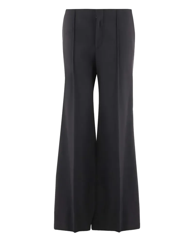 Chloé Ausgestellte Hose - Schwarz Schwarz