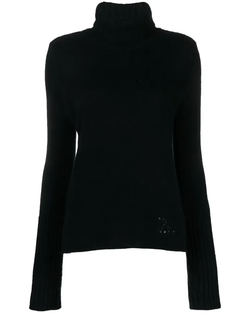 Zadig & Voltaire Kaschmirpullover mit Rollkragen - Schwarz Schwarz