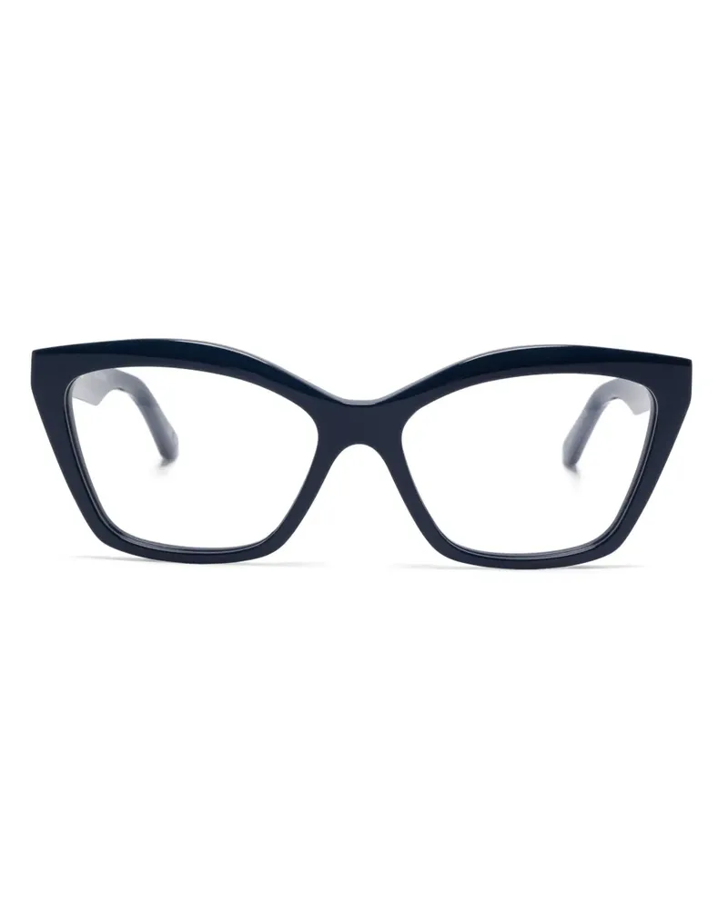 Balenciaga Brille mit Cat-Eye-Gestell - Blau Blau