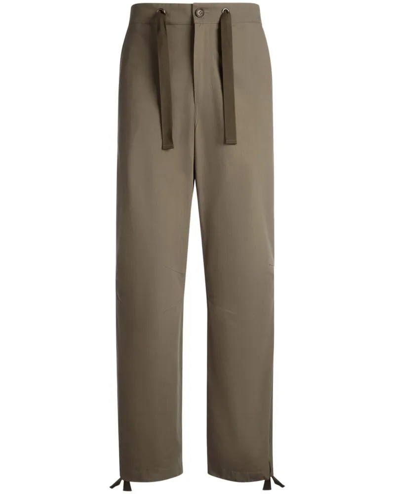Bally Hose mit geradem Bein - Grün Grün