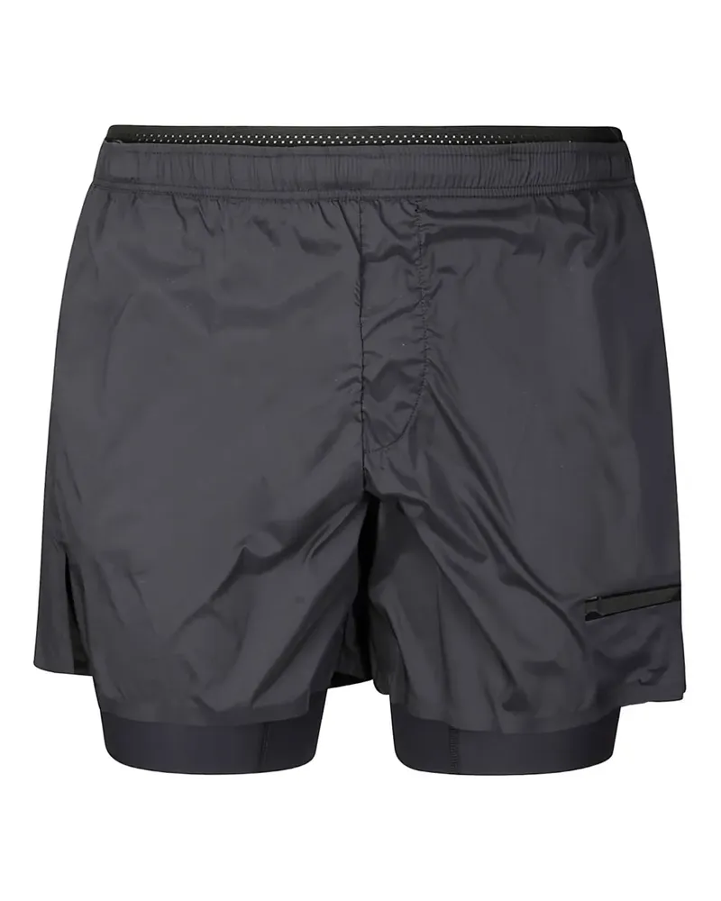 Satisfy TeckSilk 5 Joggingshorts - Schwarz Schwarz