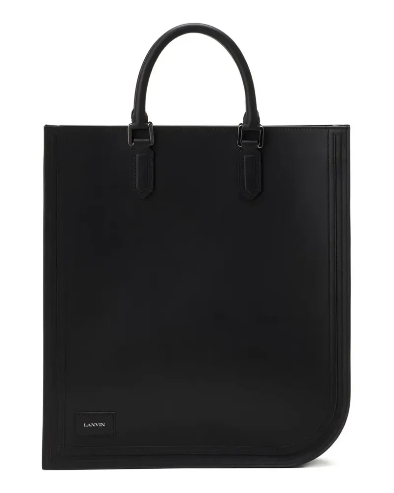 Lanvin Tote Bag mit Henkel - Schwarz Schwarz
