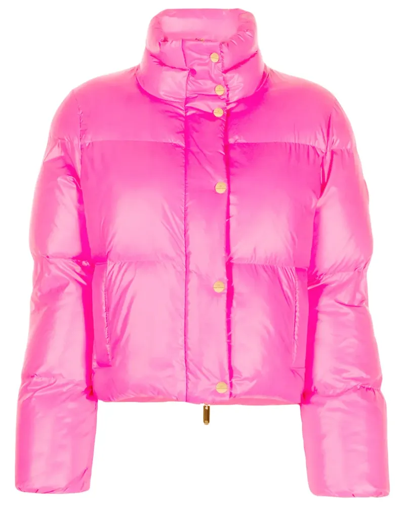 Elisabetta Franchi Gefütterte Cropped-Jacke - Rosa Rosa