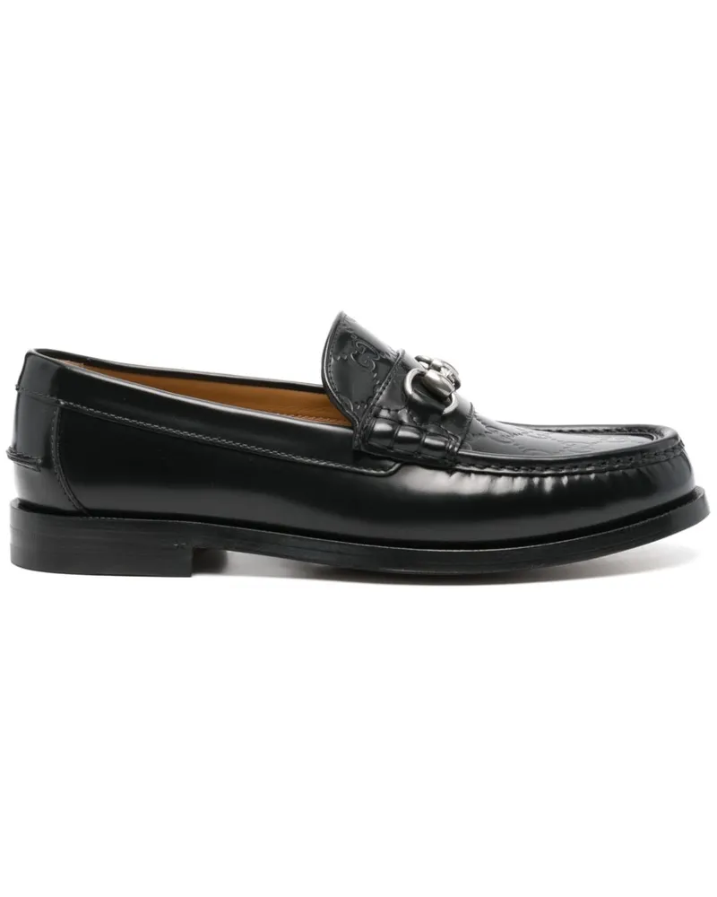 Gucci Loafer mit Horsebit-Detail - Schwarz Schwarz