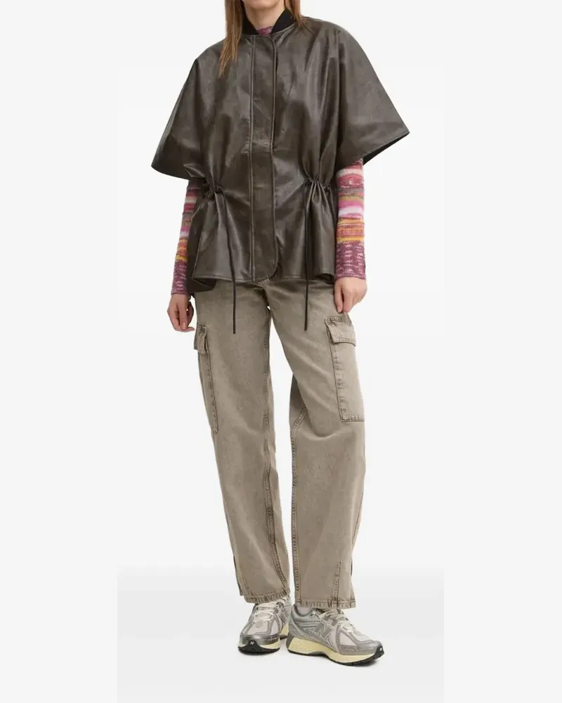 Desigual Cargo-Jeans mit seitlichem Schlitz - Grau Grau