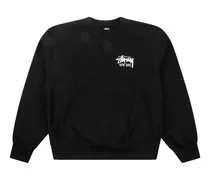 New York Sweatshirt mit rundem Ausschnitt - Schwarz