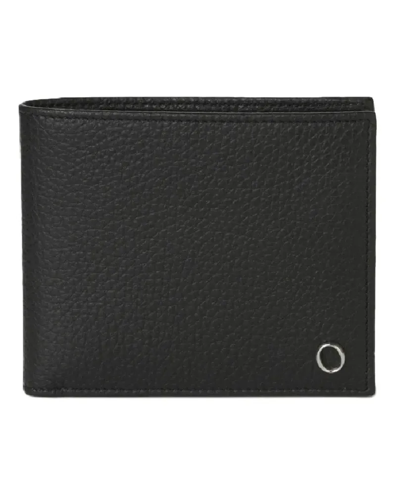Orciani textured wallet - Schwarz Schwarz
