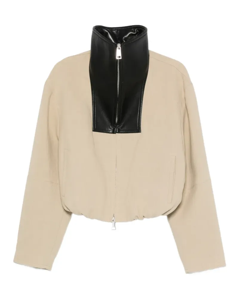 Nanushka Alonza jacket - Nude Nude