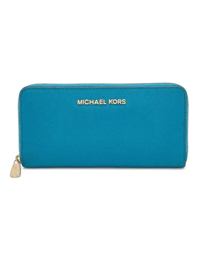 Michael Kors Pre-owned Portemonnaie aus Leder - Blau Blau