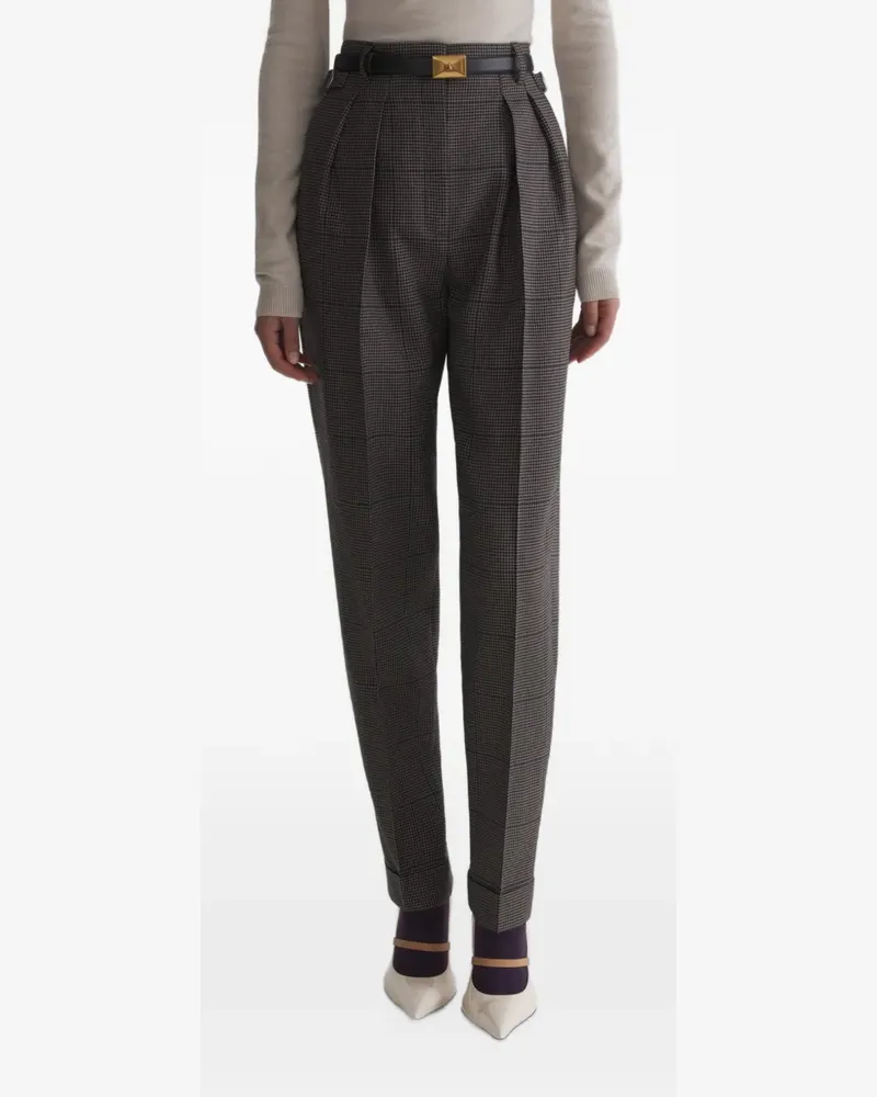 Thierry Mugler Karottenhose - Grau Grau