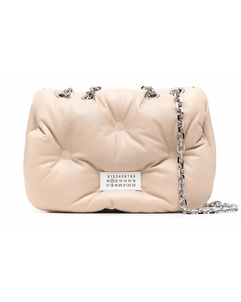 Maison Margiela Mittelgroße Glam Slam Schultertasche - Nude Nude