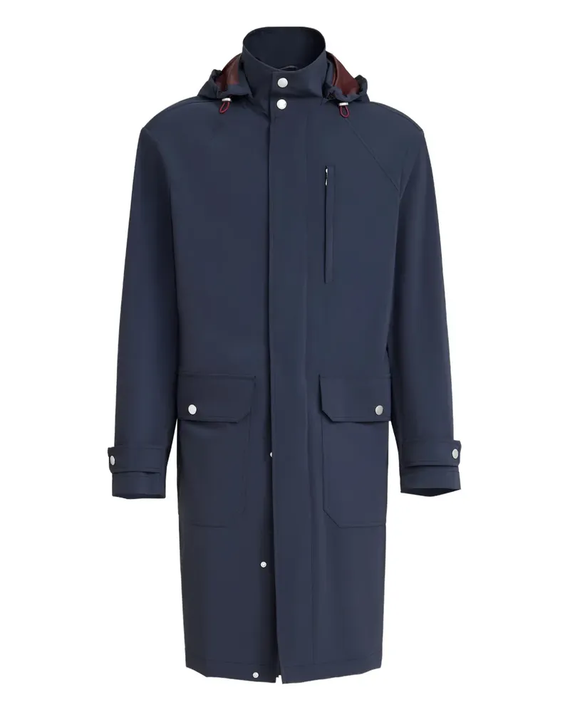 Brunello Cucinelli Parka mit abnehmbarer Kapuze - Blau Blau