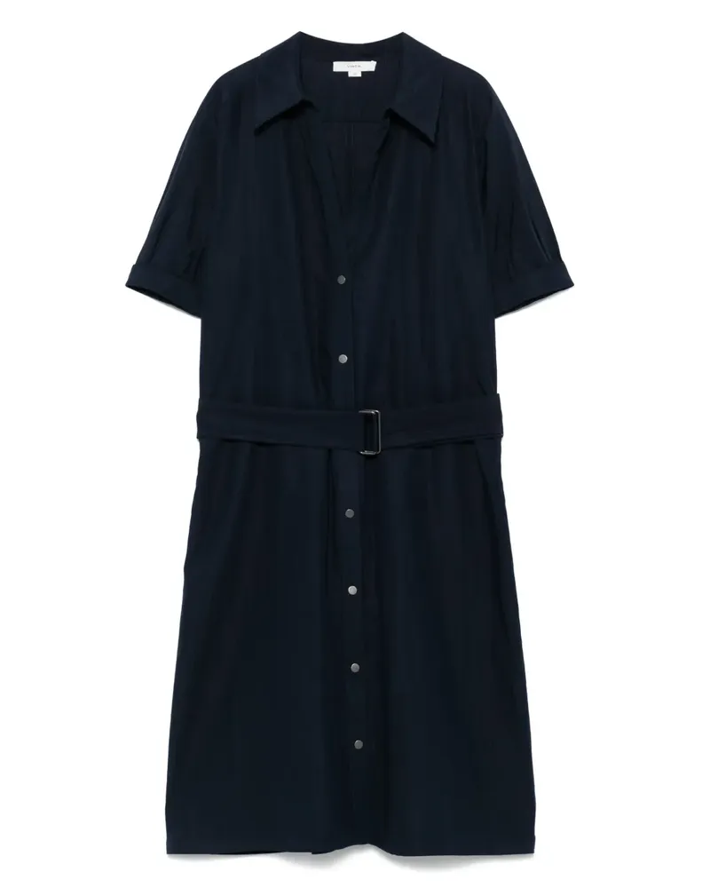 Vince Minikleid mit Gürtel - Blau Blau