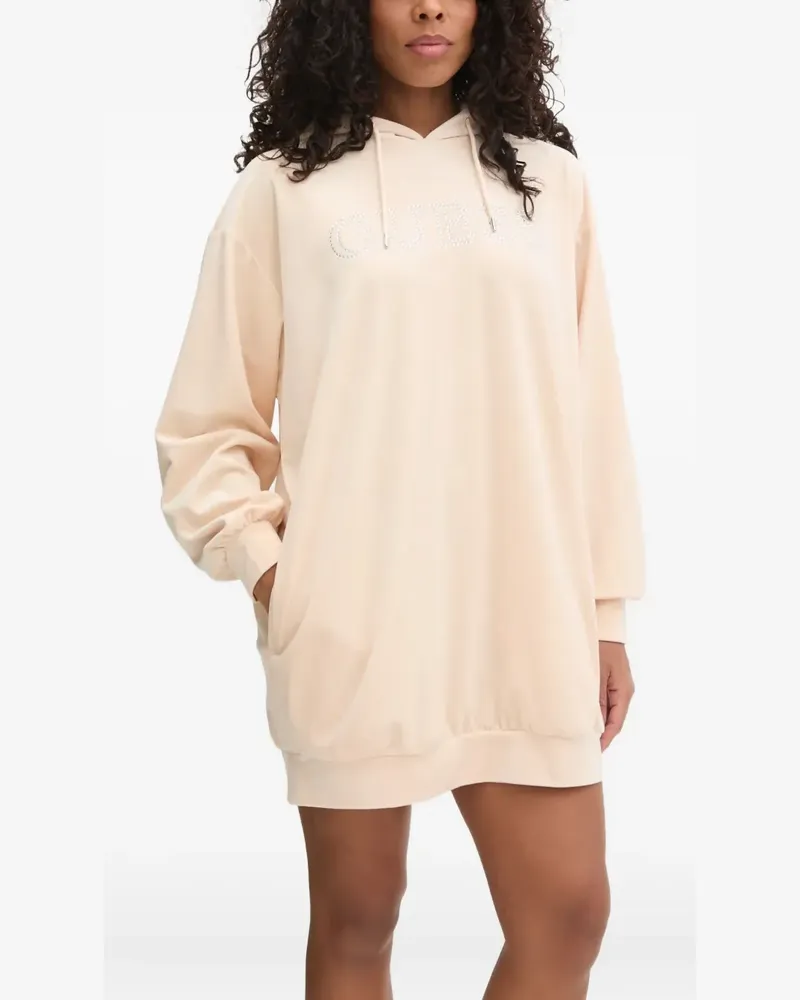 Guess Kristallverziertes Kleid - Nude Nude