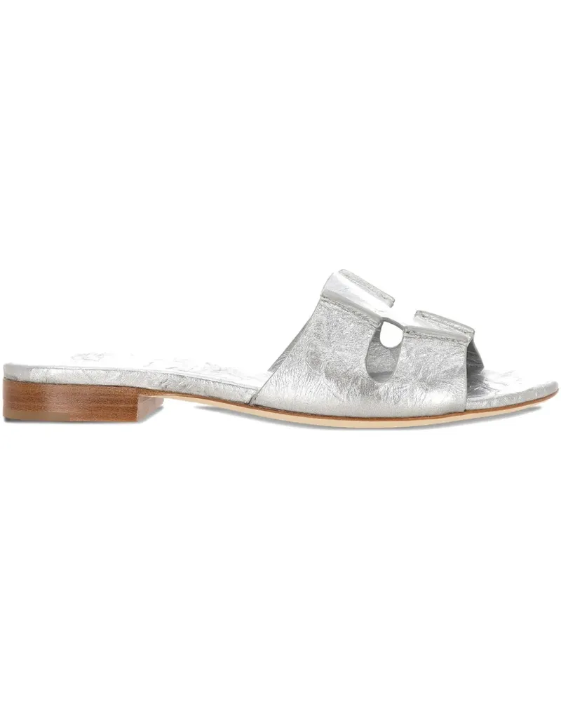 Rodo Flache Sandalen - Grau Grau
