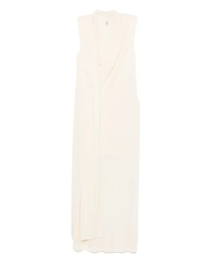 Totême Kleid mit Schal - Nude Nude
