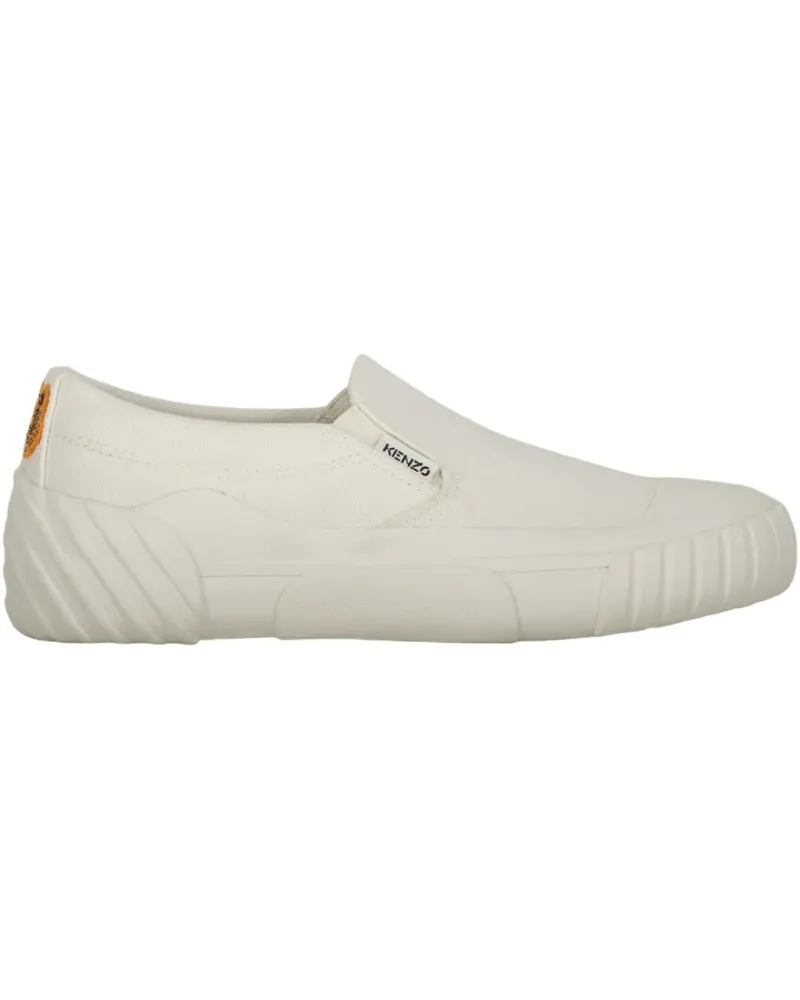 Kenzo Tiger Crest Sneakers - Weiß Weiß
