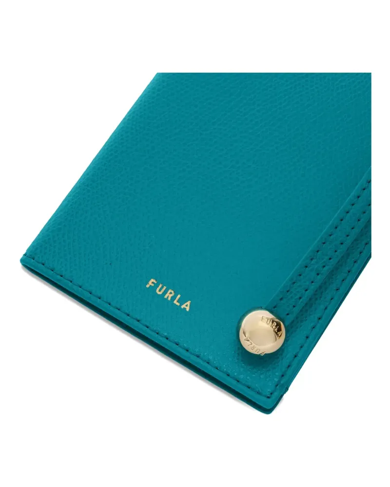 Furla Portemonnaie mit Logo - Blau Blau