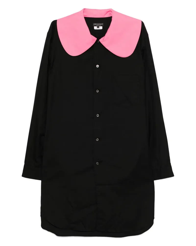 Comme des Garçons Langärmeliges Hemd - Schwarz Schwarz