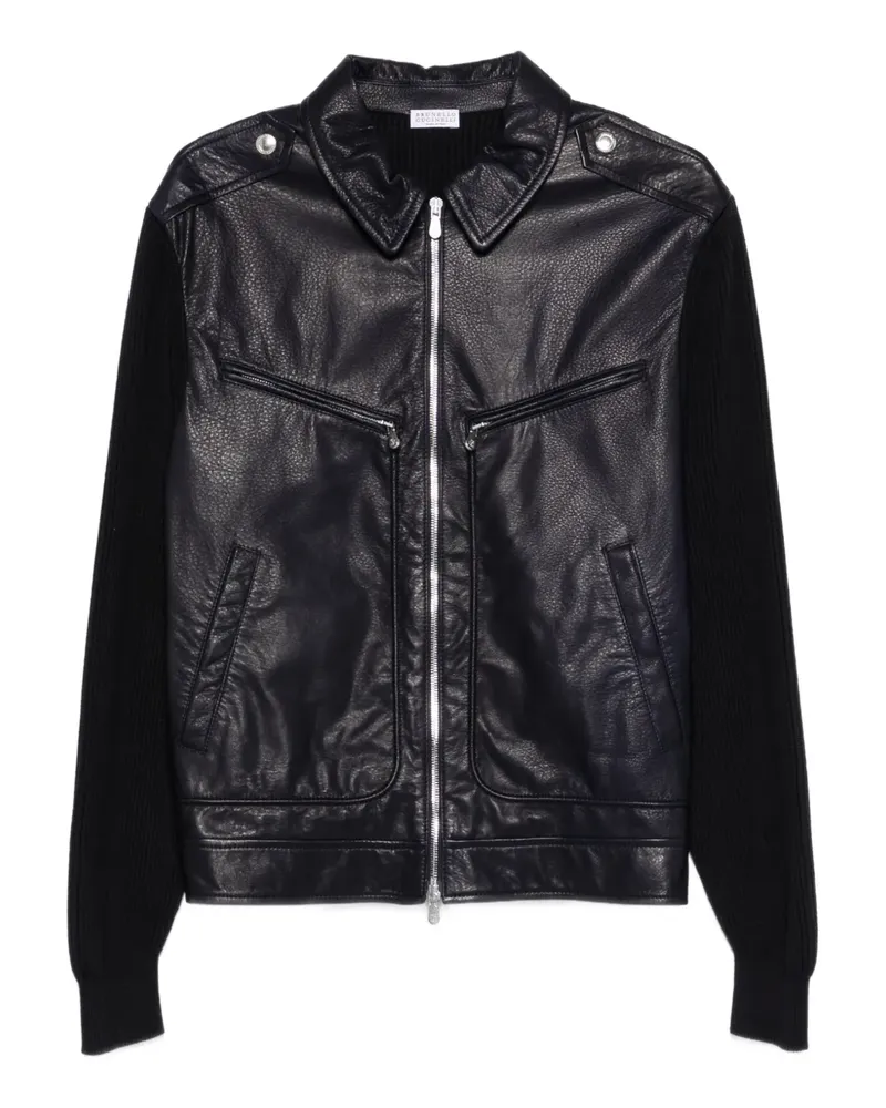 Brunello Cucinelli zip-up jacket - Blau Blau