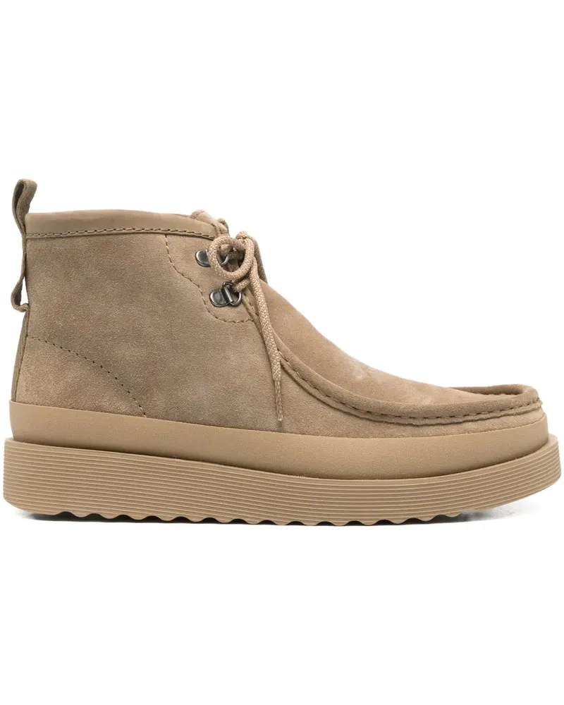 Clarks Wallabee Schnürschuhe - Nude Nude