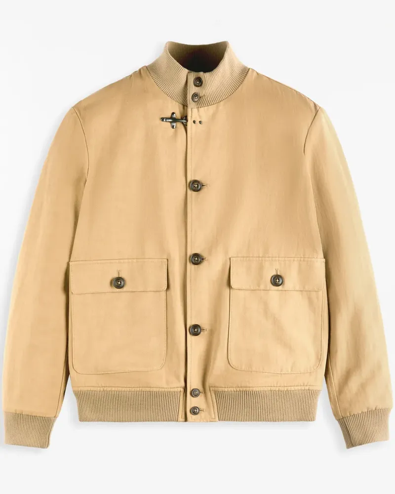 Fay Bomberjacke aus Twill - Nude Nude