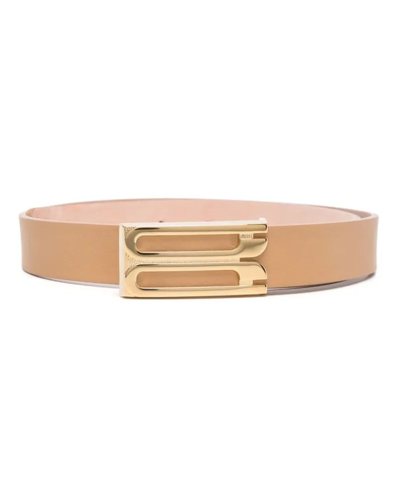Victoria Beckham Frame Gürtel - Nude Nude