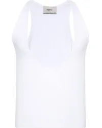 COPERNI Tanktop mit tiefem U-Ausschnitt Weiß