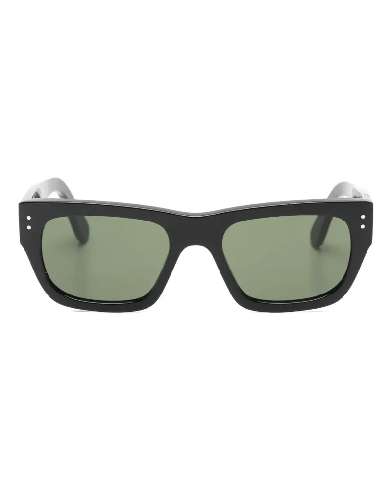 Totême Pre Sonnenbrille mit eckigem Gestell - Schwarz Schwarz