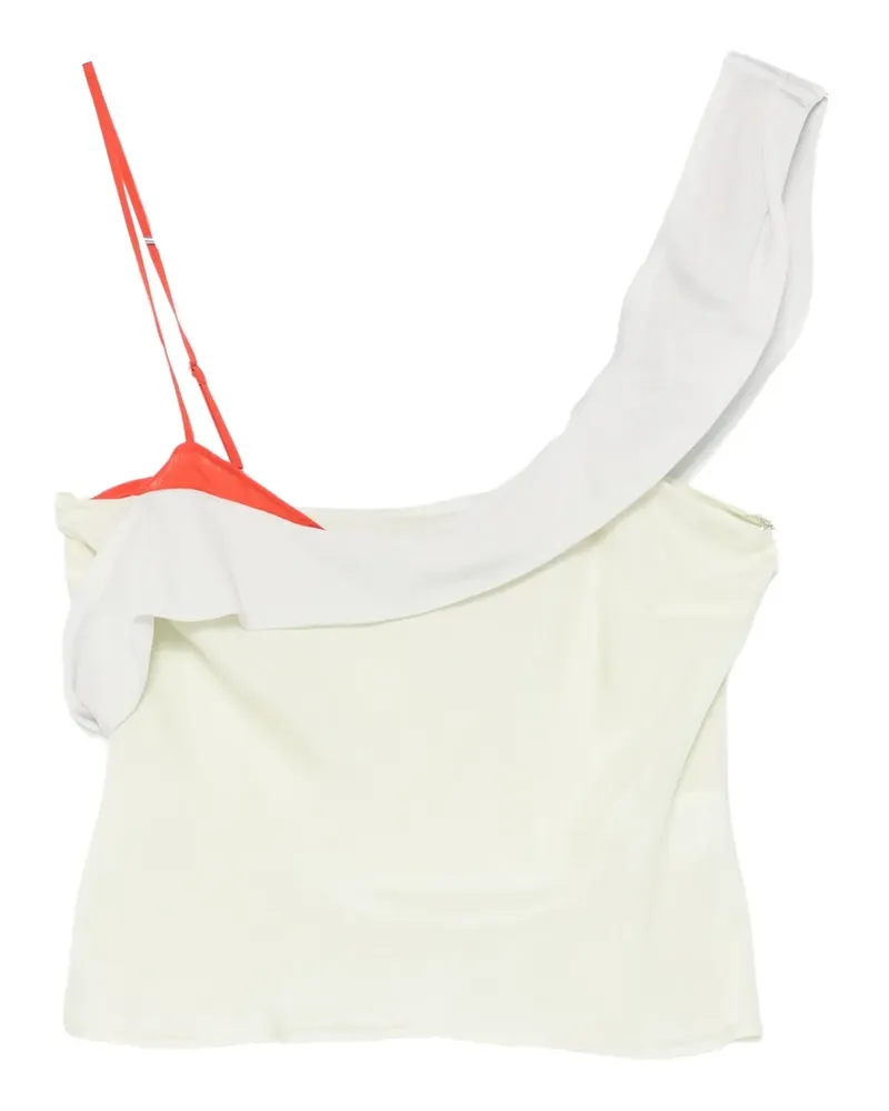 SIR Schulterfreies Palma Top mit Rüschen - Nude Nude