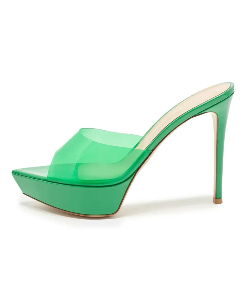 Gianvito Rossi Betty Plateau-Sandalen - Grün Grün