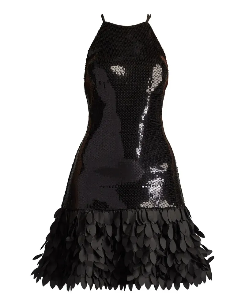 Tadashi Shoji Leni sequined mini dress - Schwarz Schwarz