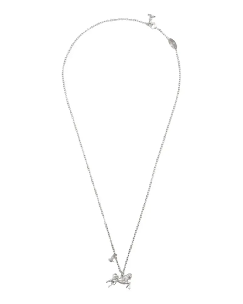 Vivienne Westwood Cheval Horse Halskette - Silber Silber