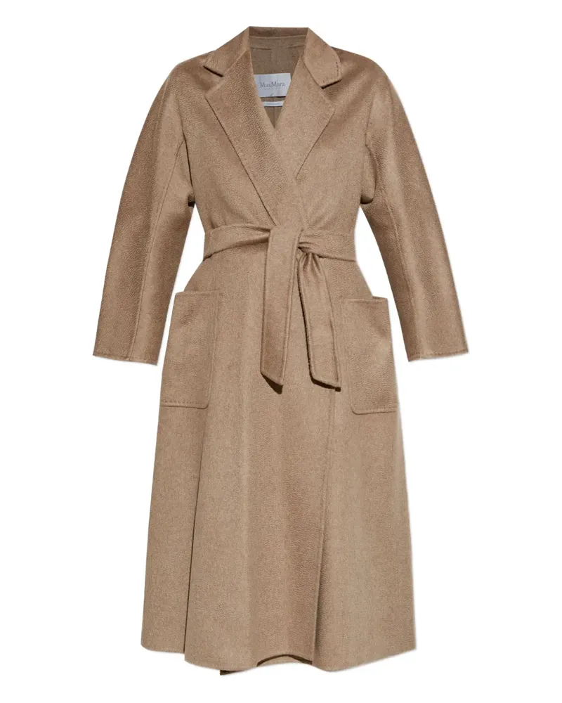 Max Mara Ludmilla Mantel mit Gürtel - Braun Braun
