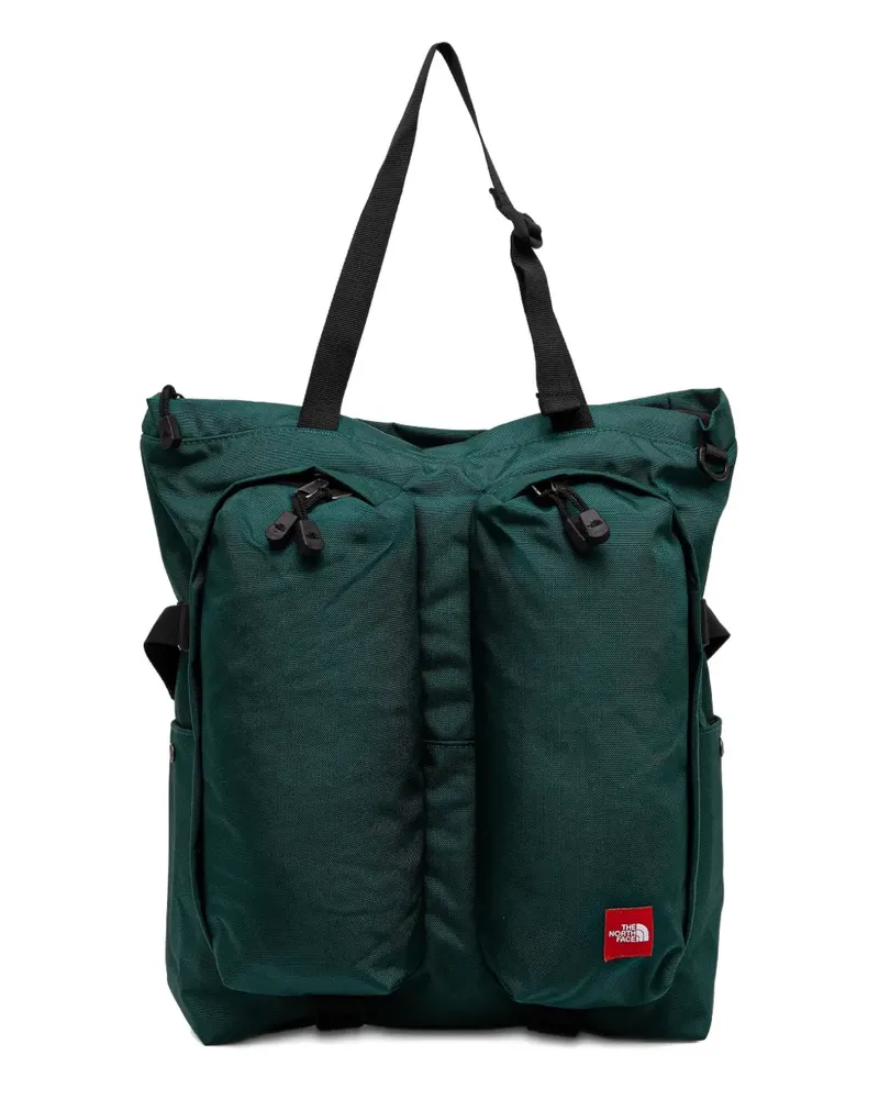 The North Face Tote Bag mit zwei Taschen - Grün Grün