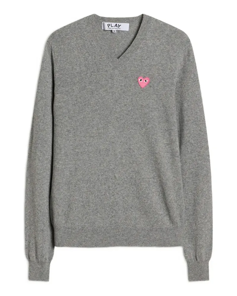 Comme des Garçons Pullover mit V-Ausschnitt - Grau Grau