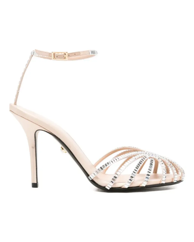 Alevì embellished strap sandals - Nude Nude