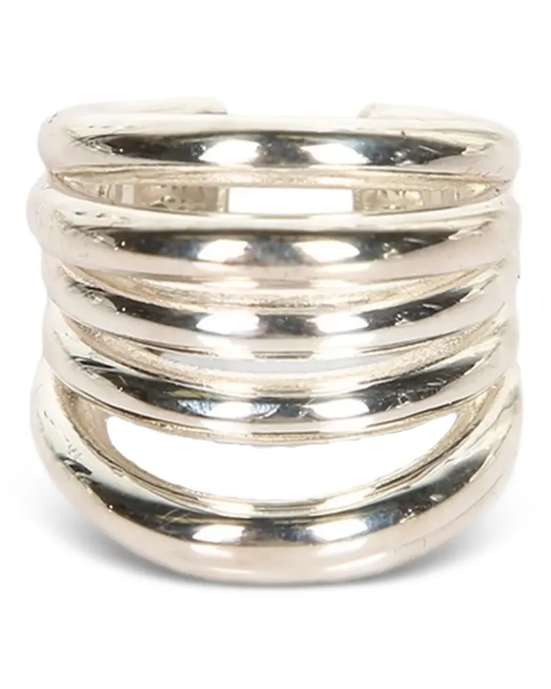 Federica Tosi Ring im Layering-Look - Silber Silber
