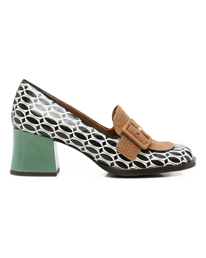 Chie Mihara Teisin Pumps mit geometrischem Print - Schwarz Schwarz