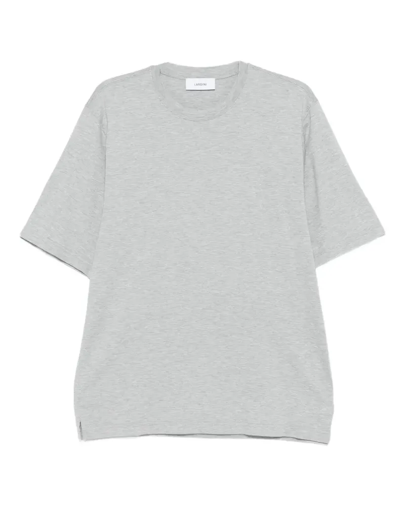 LARDINI T-Shirt mit Rundhalsausschnitt - Grau Grau