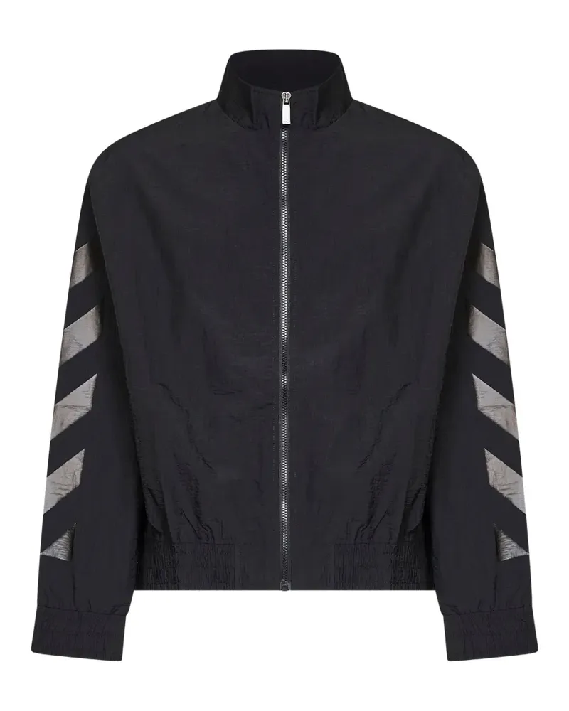 OFF-WHITE Arrows Diagonals zip-up jacket - Schwarz Schwarz