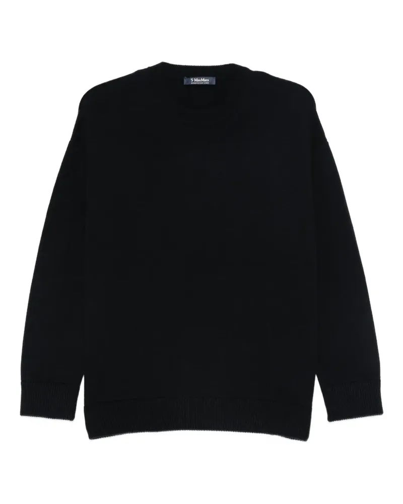 Max Mara round-neck sweater - Blau Blau