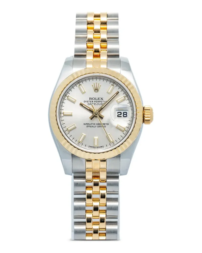 Rolex Lady Datejust Armbanduhr 26mm - Silber Silber