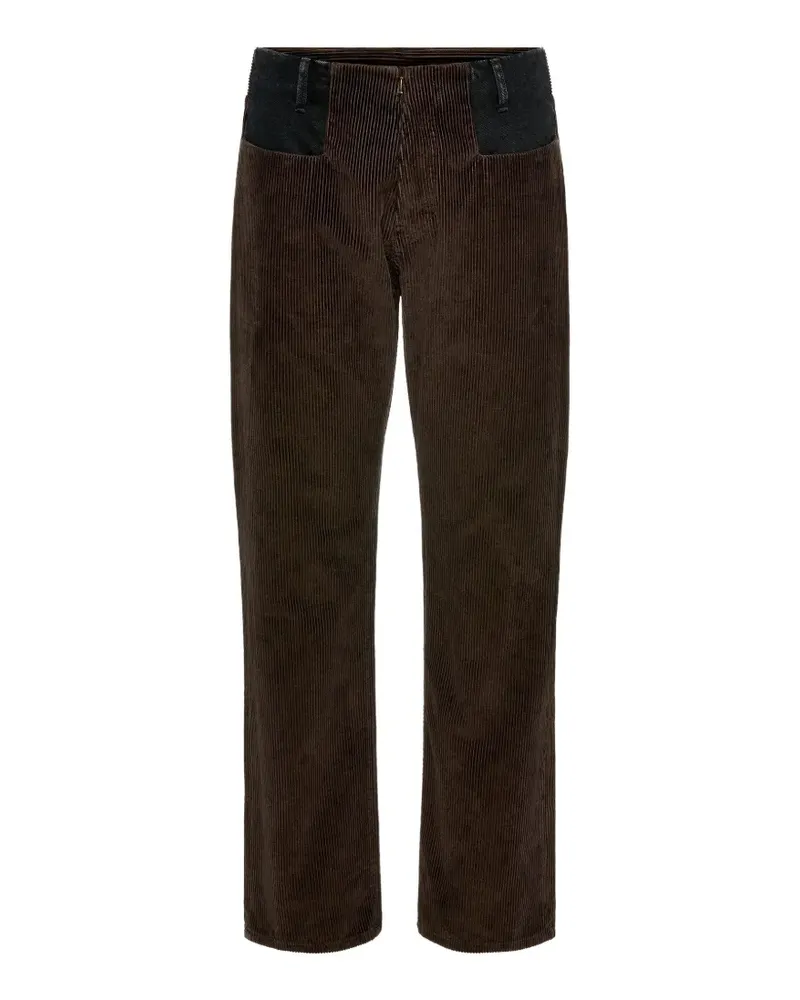 Maison Margiela straight-leg jeans - Braun Braun