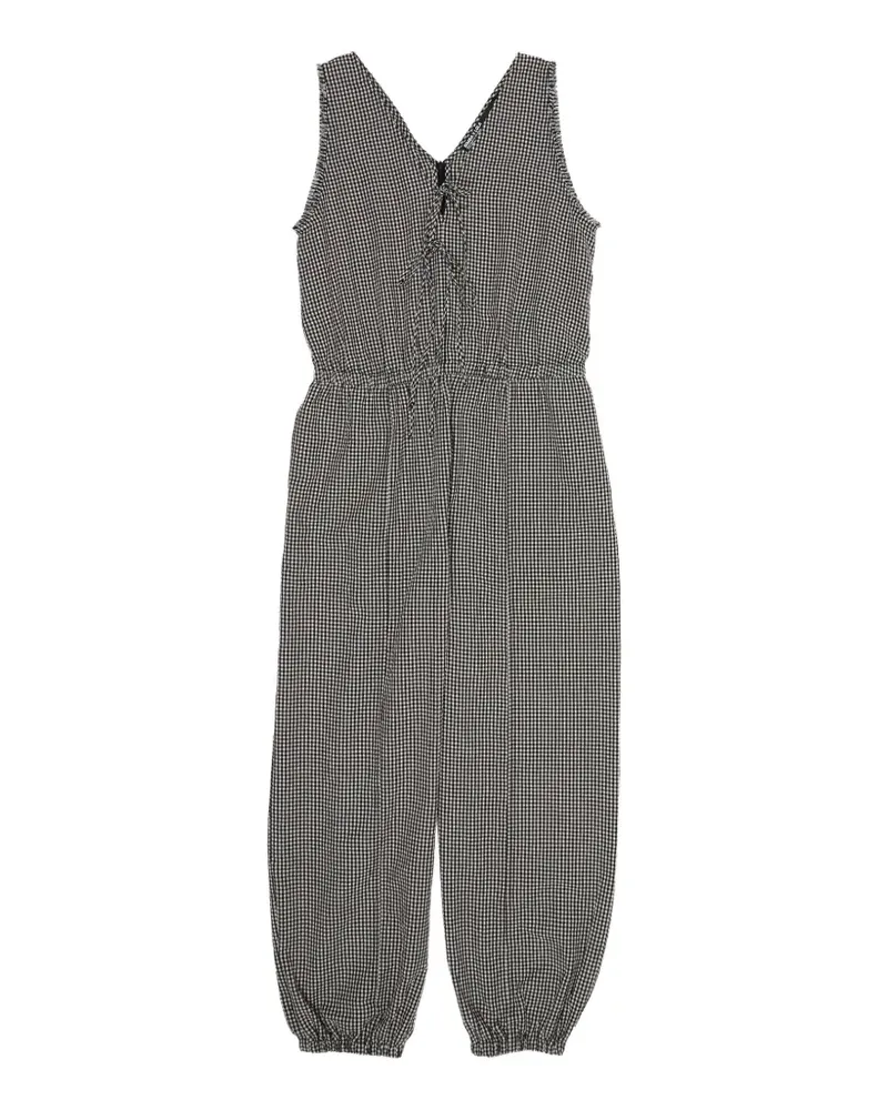 BIMBA Y LOLA Gemusterter Jumpsuit - Schwarz Schwarz