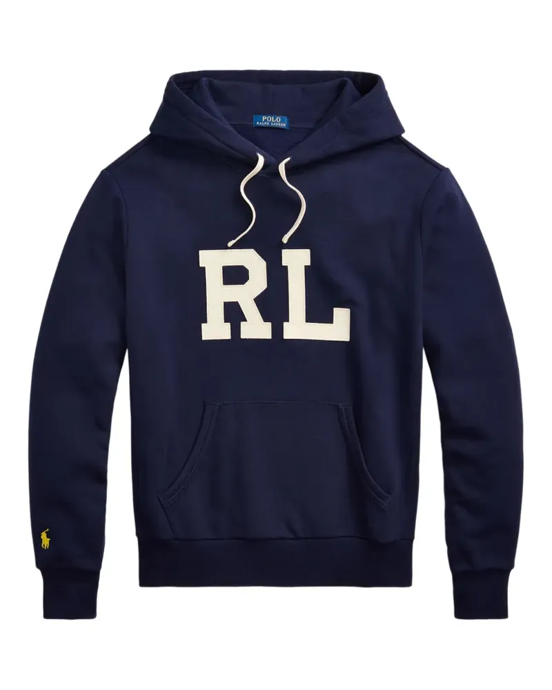 Ralph Lauren logo hoodie - Blau Blau