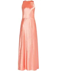 Vince Maxikleid aus Satin Rosa